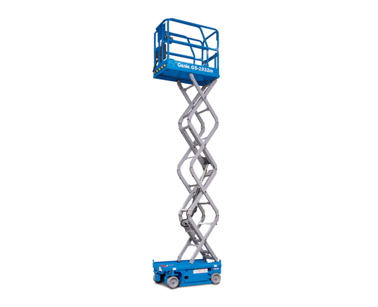 Verticale elettrica a pantografo estesa